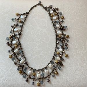Beautiful stones necklace.